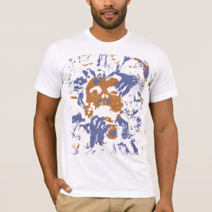 Schedel schreeuw T-Shirt