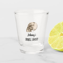 Schedel Shot Glas