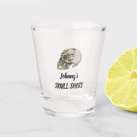 Schedel Shot Glas (Voorkant)