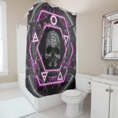 schedel Sigils en zegels Douchegordijn (In situ)