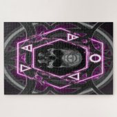 schedel Sigils en zegels Legpuzzel (Horizontaal)