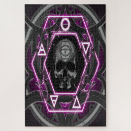 schedel Sigils en zegels Legpuzzel