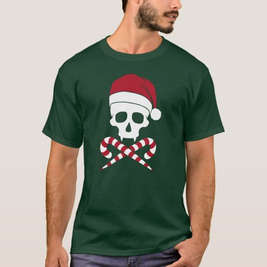 schedel Sinterklaas T-shirt (Voorkant)