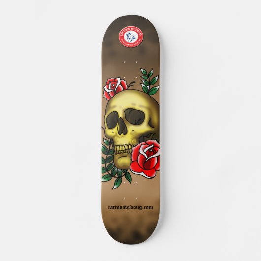 Schedel Skateboard (Voorkant)