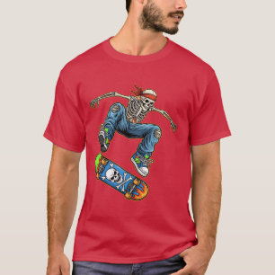 Schedel Skateboarden T-shirt Extreme Skate Jongens