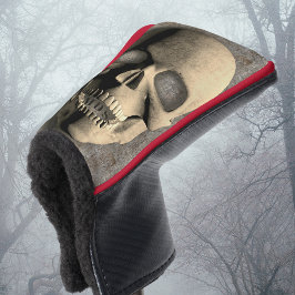 Schedel Skelet Golf Head Putter Hoes Golfheadcover