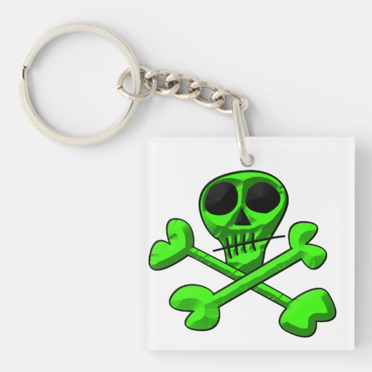 Schedel Sleutelhanger (Voorkant)