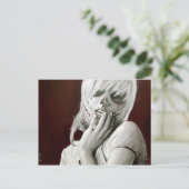 schedel snoep briefkaart (Staand voorkant)