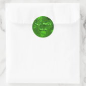 Schedel Specters 'Jouw tekst' sticker (Tas)