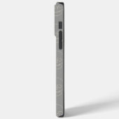 Schedel - Spookgrijs en botwit Case-Mate iPhone Case (Achterkant / Links)