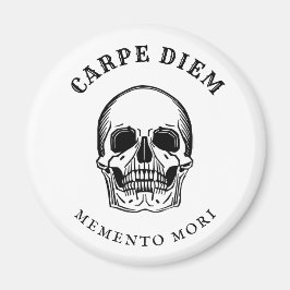  schedel Spooky Memento Mori Magneet