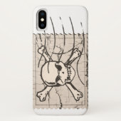 Schedel Stempel Case-Mate iPhone Case (Achterkant)