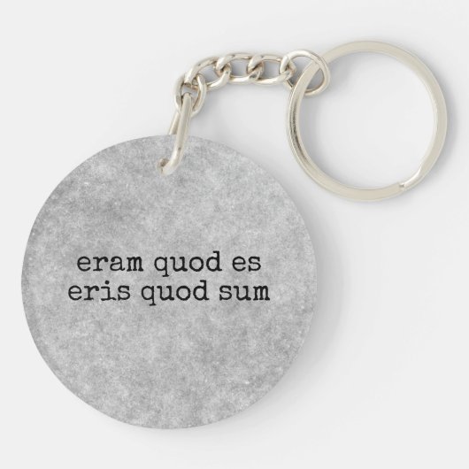 Schedel & Sterren I Sleutelhanger (Achterkant)