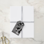 Schedel & Sterren II Cadeaulabel (Met Touw)