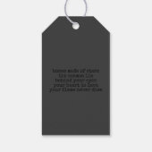 Schedel & Sterren II Cadeaulabel (Achterkant)