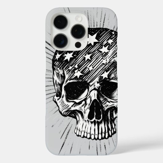Schedel & Sterren II Case-Mate iPhone Case (Achterkant)