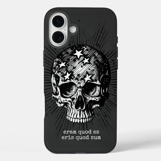 Schedel & Sterren III Case-Mate iPhone Case (Achterkant)