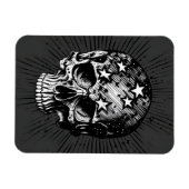 Schedel & Sterren III Magneet (Horizontaal)