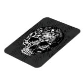 Schedel & Sterren III Magneet (Linkerzijde)