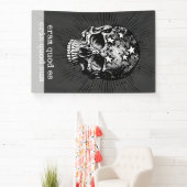 Schedel & Sterren III Spandoek (Insitu)