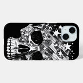 Schedel & Sterren IV Case-Mate iPhone Case (Achterkant (horizontaal))