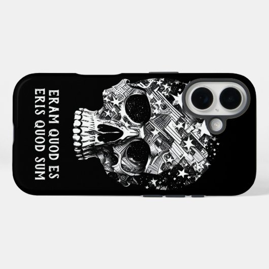 Schedel & Sterren IV Case-Mate iPhone Case (Achterkant (horizontaal))