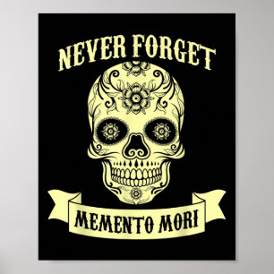 Schedel Stoïcijnse Lezers Oude filosoof Life I Nev Poster