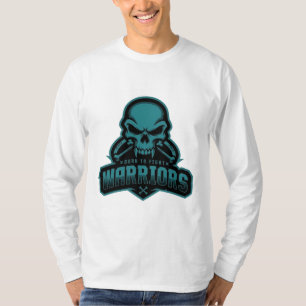 Schedel Strijders Gaming T-shirt met lange mouwen