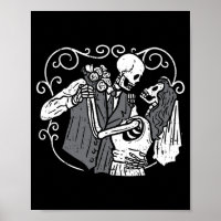 Schedel suiker bruidegom bruid grappig dia muertos