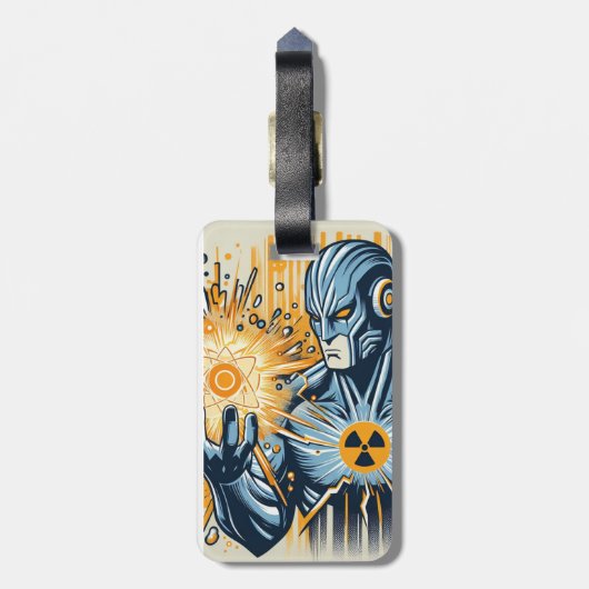 Schedel & Symbolen Bagagelabel (Achterkant verticaal)