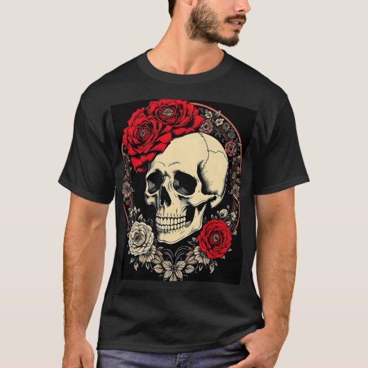 Schedel T-shirt (Voorkant)