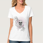  schedel t-shirt (Voorkant)