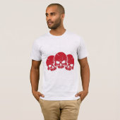 Schedel T-shirt (Voorkant volledig)