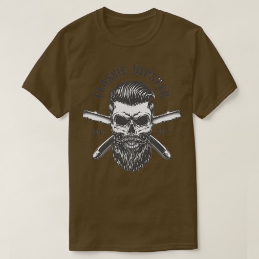 schedel t-shirt (Design voorkant)