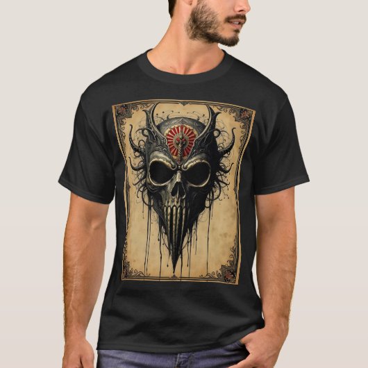 Schedel T-shirt (Voorkant)