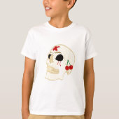 schedel t-shirt (Voorkant)