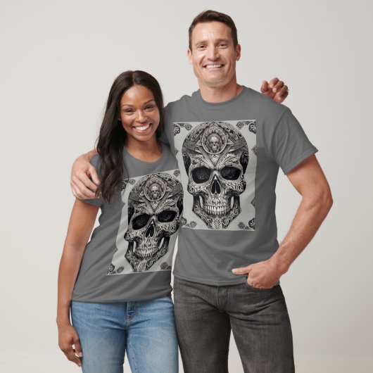 schedel T-shirt (Unisex)