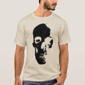 schedel t-shirt (Voorkant)