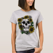  schedel T-shirt (Voorkant)