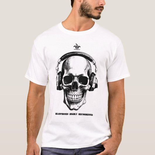 Schedel T-shirt. T-shirt (Voorkant)