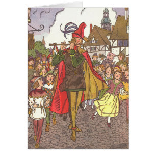 schedel Tale Pied Piper van Hamelin door Hauman