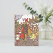 schedel Tale Pied Piper van Hamelin door Hauman Briefkaart (Staand voorkant)