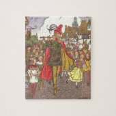  schedel Tale Pied Piper van Hamelin door Hauman Legpuzzel (Verticaal)