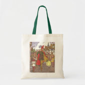 schedel Tale Pied Piper van Hamelin door Hauman Tote Bag (Voorkant)