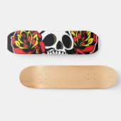 schedel tattoo dek persoonlijk skateboard (Horizontaal)