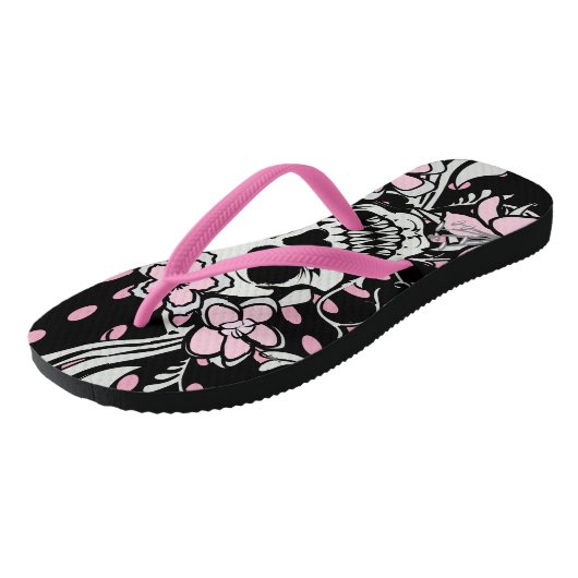 schedel teenslippers (Schuin)