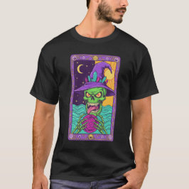 Schedel tovenaar graffiti Fantasy Streetwear T-Shi T-shirt