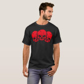 Schedel Trio T-shirt (Voorkant volledig)
