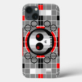 Schedel TV iPhone nauwelijks daar hoesje (Achterkant)