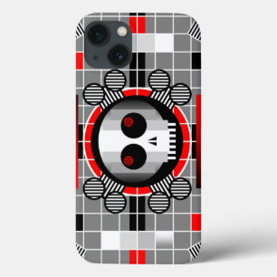 Schedel TV iPhone nauwelijks daar hoesje